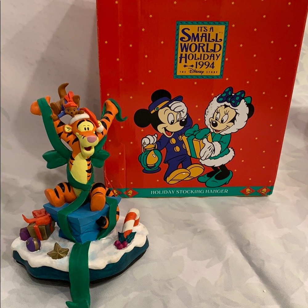 Rare Disney stocking holder:  Tigger & Roo